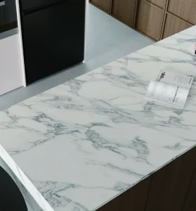 Arabescato Nuvo 12T porcelain tile installation example