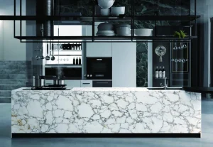Arabescato Vagli 12T porcelain tile installation example