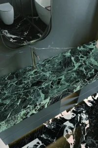Dragon Green 12T porcelain tile installation example