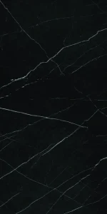 Nero Marquina 12T porcelain tile slab