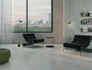 Taj Mahal 12T porcelain tile installation example