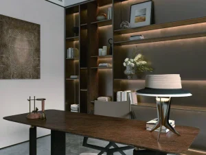 Volcano Brown 12T porcelain tile installation example